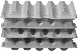 Hendi Zestaw 4 tacek na jajka OVOBOX 291x288x(h)41mm