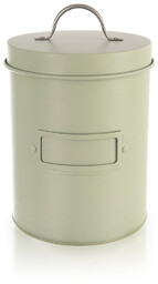 Pojemnik do przechowywania metalowy zielony GREENISH 1,3 l