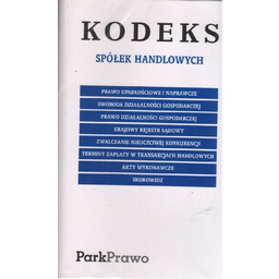 KODEKS SPÓŁEK HANDLOWYCH