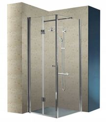 Calbati Kabina prysznicowa narożna kwadrat 90x90 szkło 6mm