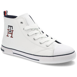 Białe Trampki Tommy Hilfiger Klasyczne Buty Damskie