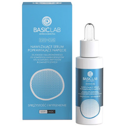 BasicLab, Nawilżające serum poprawiające napięcie, 30ml