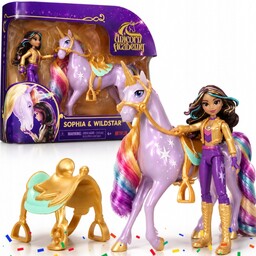 Figurka Jednorożec Lalka Zestaw Laleczka Unicorn Akademia Jednorożców
