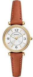 Zegarek Fossil Carlie ES5297 Brązowy
