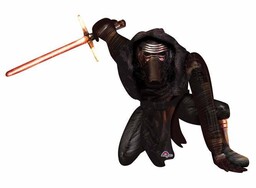 Chodzący balon foliowy Star Wars - Przebudzenie Mocy