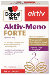 Doppelherz aktiv Aktiv-Meno Forte, 30 tabletek