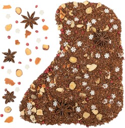 Herbata rooibos świąteczna Korzenne Święta pomarańcza cynamon (Torba