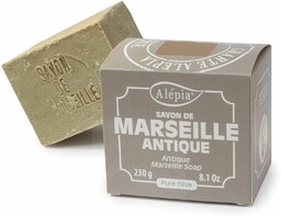 Mydło Marsylskie, 100% Oliwkowe, Alepia, 230g