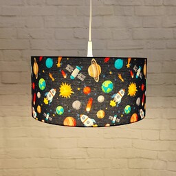 Niermann Standby Lampa wisząca do pokoju dziecięcego Weltall,