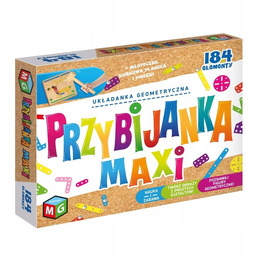 Alexander, Zestaw kreatywny, Przybijanka maxi, 184 elem.