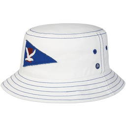 Kapelusz Tekstylny Seagull Bucket by Hammaburg, biały, cm