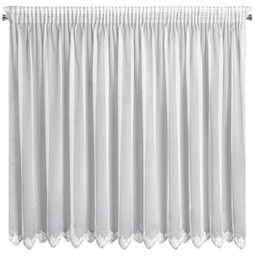 Firana zdobiona haftem FBM-01