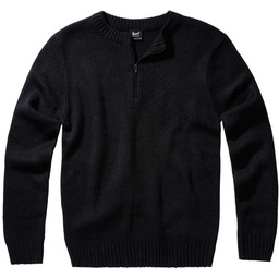 Brandit Sweter Wojskowy Armee Czarny - S