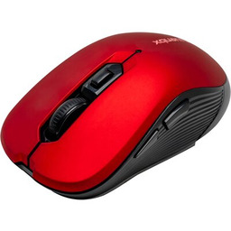 XQUANTUM Mysz WM503R Silent Czerwony Podkładka 50% taniej