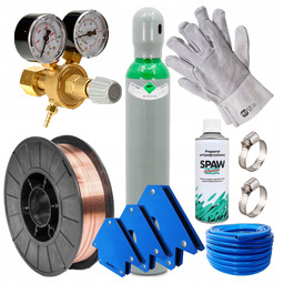 Spawarka Migomat Bester Butla Pełna Reduktor Drut Kątowniki