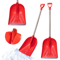 Łopata do śniegu 130 cm, pomarańczowa