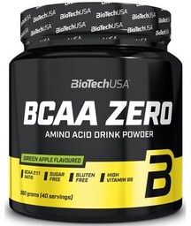 BIOTECH Aminokwasy BCAA Zero Zielone jabłko (360 g)