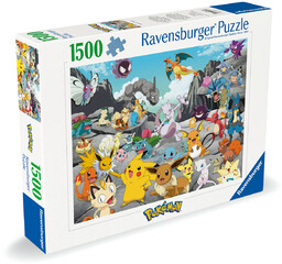 Puzzle 2D: Pokemon Classic 1500 elementów