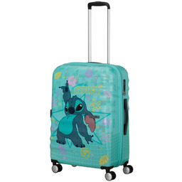 Walizka średnia American Tourister Wavebreaker Disney - Stitch