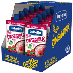 Lubella owsianka malina daktyle 100g x 12szt