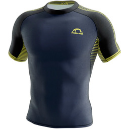 MANTO Rashguard Krótki Rękaw Stripe 2.0 Granatowy