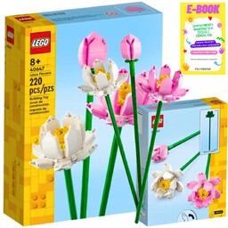 Lego Klocki Zestaw Icons - Kwiaty Lotosu Kwiat