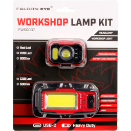 zestaw latarek warsztatowych Falcon Eye FWS0007