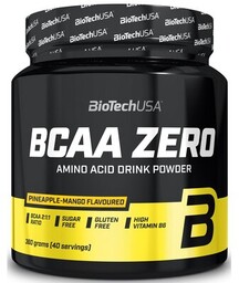 BIOTECH Aminokwasy BCAA Zero Ananasowo-mango (360 g)