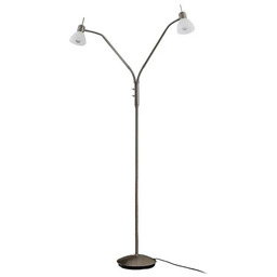 Lindby - Gwendolin 2 Lampa Podłogowa Nickel