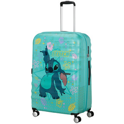 Walizka duża American Tourister Wavebreaker Disney - Stitch