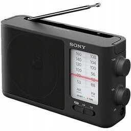 Sony Radio analogowe ICF-506 5 W Czarny