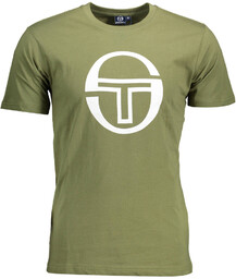 ZIELONY T-SHIRT MĘSKI Z KRÓTKIM RĘKAWEM SERGIO TACCHINI