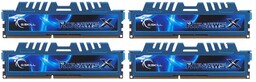 G.SKILL Zestaw pamięci RipjawsX F3-1600C9Q-32GXM (DDR3 DIMM; 4