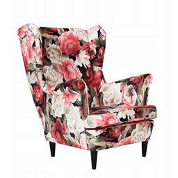 Fotel uszak skandynawski Ari Print Family Meble