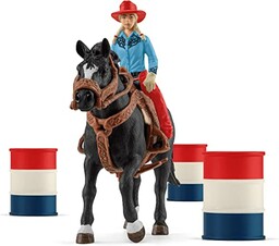 schleich  42576 Barrel Racing z kowbojką,
