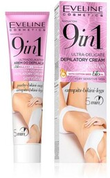 EVELINE Ultradelikatny krem do depilacji Sensitive 9w1, 125ml