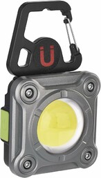 EMOS Mini reflektor LED, lampa kempingowa z 3