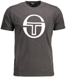 T-SHIRT MĘSKI Z KRÓTKIM RĘKAWEM SERGIO TACCHINI SZARY