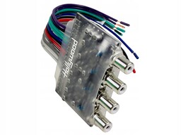 Konwerter Poziomu Sygnału High Low HiLow 4xRCA Cinch