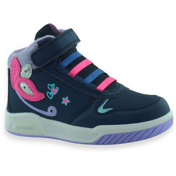 Kolorowe zimowe buty dla dziewczynki American Club ES