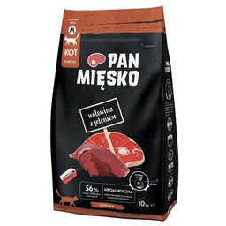 PAN MIĘSKO Karma dla kota Wołowina z jeleniem