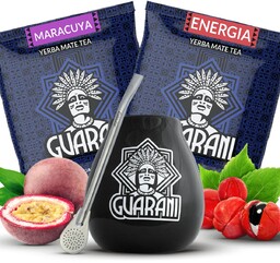 ZESTAW ekonomiczny Yerba Mate DUŻA TYKWA bombilla
