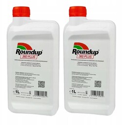 Roundup 360plus Glifosat Sl 2x1L Preparat Na Chwasty