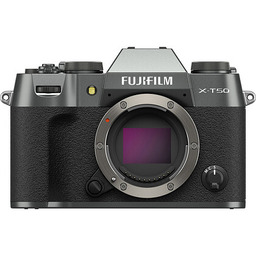 Fujifilm Bezlusterkowiec X-T50 grafitowy (charcoal silver) + Fujinon
