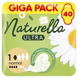 NATURELLA Podpaski Ultra Normal Rozmiar 1 (40 sztuk)