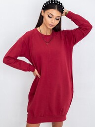 Bordowa sukienka Cristine-S/M