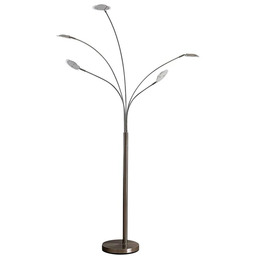 Lindby - Anea 5 Lampa Podłogowa Nickel/White