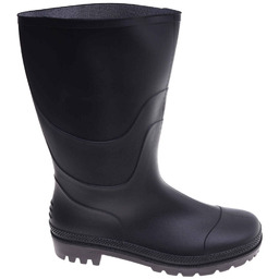 Czarne wysokie kalosze gumiaki