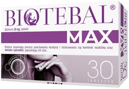Biotebal Max 10 mg, 30 tabletek