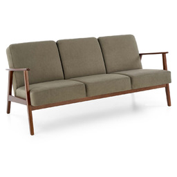 Sofa trzyosobowa milano 3s oliwkowy castel 39 halmar